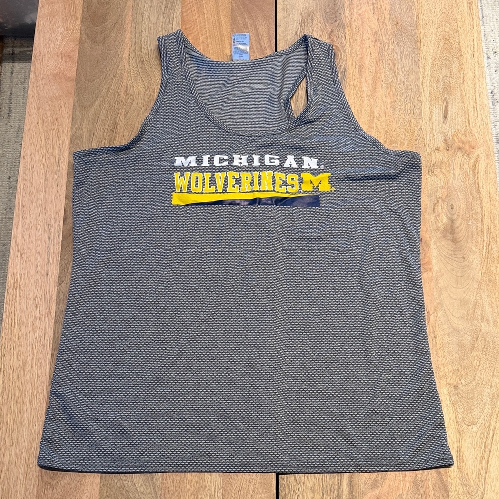 Michigan Wolverines Women's Tank Top - Gray
